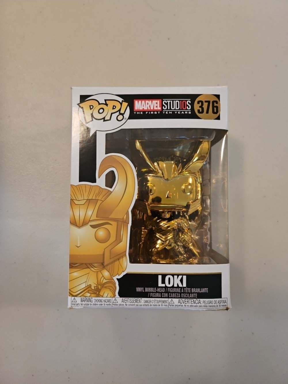 Marvel Studios The First Ten Years Loki Vaulted Funko Pop 376